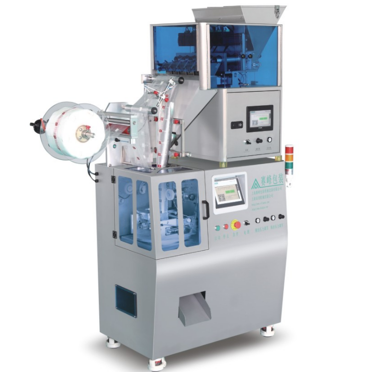 automatic pyramid teabag filling machine